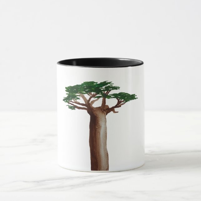 Tasse Bobab Arbre Dessin Combo Musique (Centre)