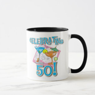 Tasse Boissons tropicales célébrant 50