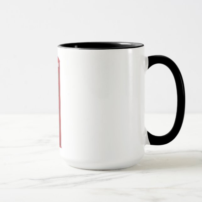 Tasse Boîte téléphonique rouge (Droite)