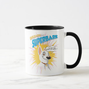 Tasse Bolt "libère la superécorce" bulle de pensée Di