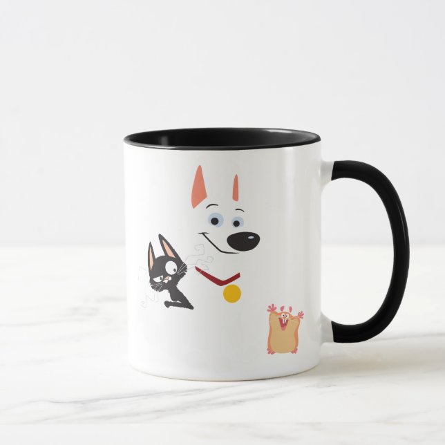 Tasse Bolt, Mittens et Rhino Disney (Droite)