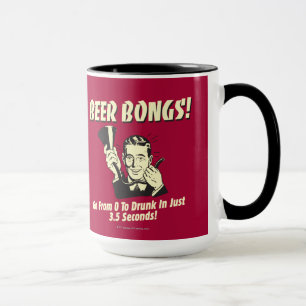 Tasse Bongs À Bières : Passez De 0 À Drunk En 3.5