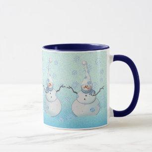Tasse BONHOMME DE NEIGE, ÉCHARPE et CASQUETTE de NEIGE