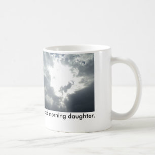 Tasse bonjour de Dieu