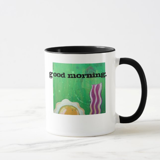 Tasse bonjour par Mattson (Droite)