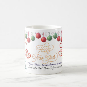 Tasse Bonne Année – Design de Célébration Premium