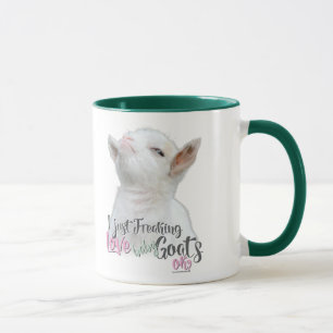 Tasse BONNE CHÈQUE Je viens de freaking LOVE Baby Chèv