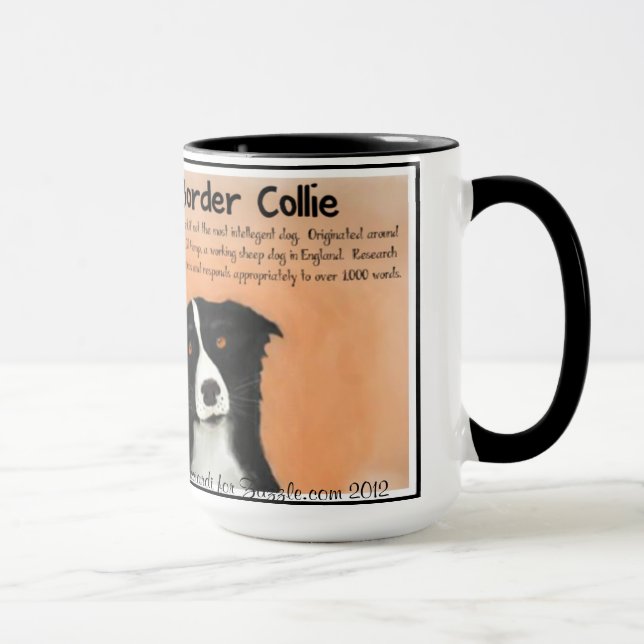 Tasse Border collie (Droite)