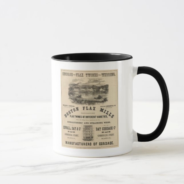 Tasse Boston Flax Mills (Droite)