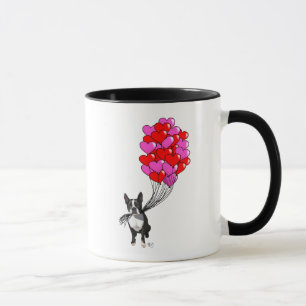 Tasse Boston Terrier Et Ballons