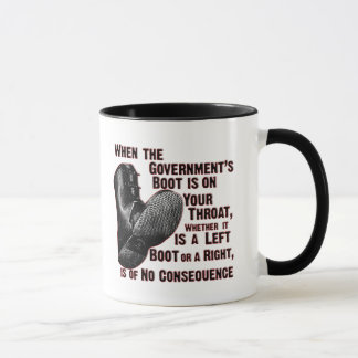 Tasse Botte de Jack de gouvernement sur votre cou