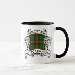 Tasse Bouclier de tartan d'Allison
