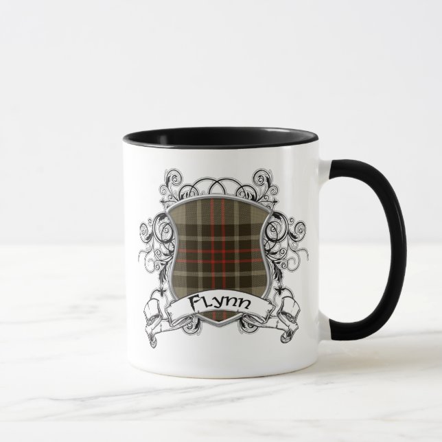 Tasse Bouclier de tartan de Flynn (Droite)