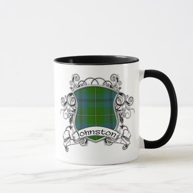 Tasse Bouclier de tartan de Johnston (Droite)