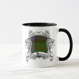Tasse Bouclier de tartan de MacDonald