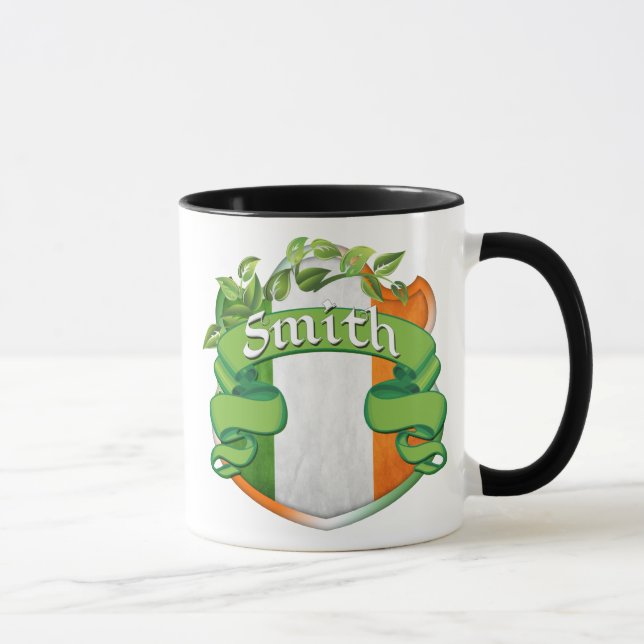 Tasse Bouclier d'Irlandais de Smith (Droite)