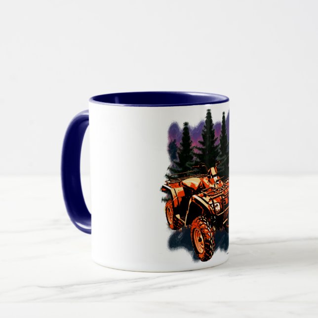 Tasse Boue à quatre roues (Devant gauche)