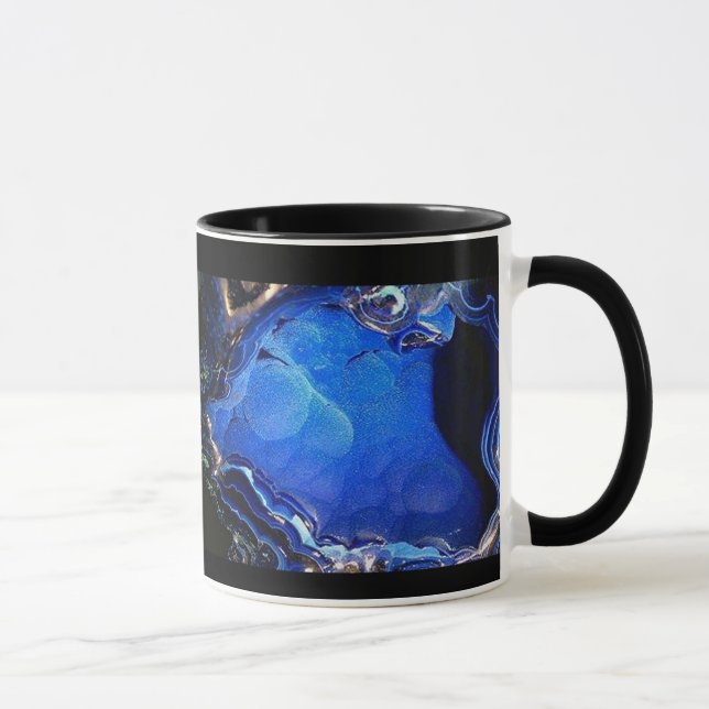 Tasse Boue Azurite Geode (Droite)