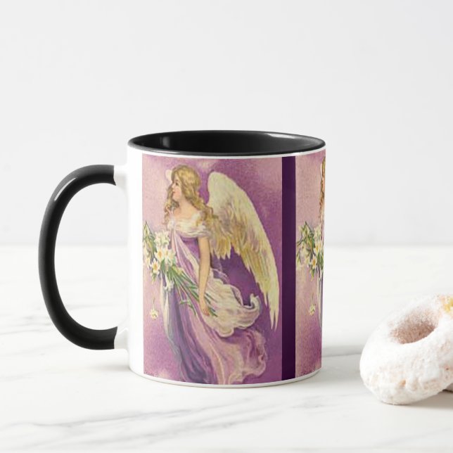 Tasse Boue d'ange de Pâques vintage (Avec donut)