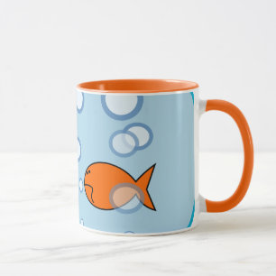 Tasse Boue de poisson rouge personnalisée