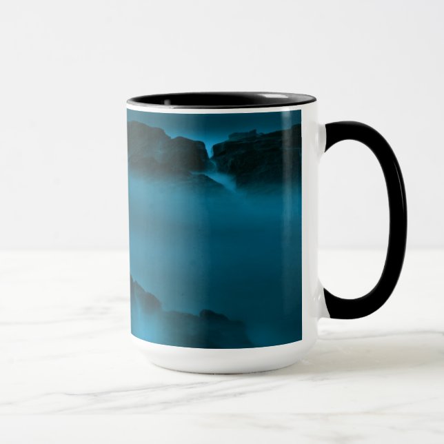 Tasse Boue d'eau bleue (Droite)