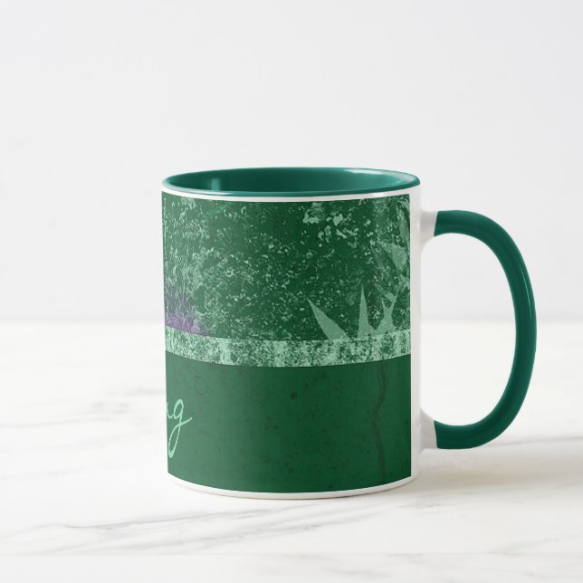 Tasse Boug en céramique "Hug" vert toxique Avatar (Droite)