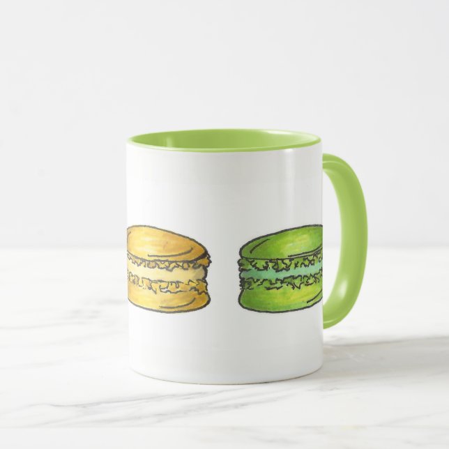 Tasse Boulangerie française Pastel Macaron Boulangerie p (Devant droit)