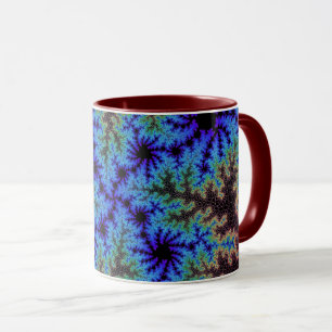 Tasse Boule bordeaux et bleu