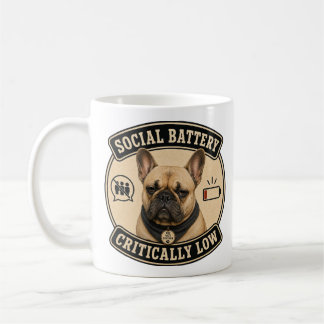 Tasse Bouledogue Français | Batterie sociale faibl