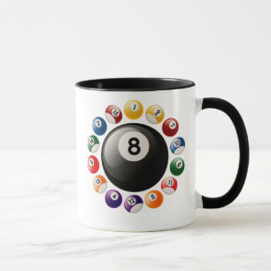 TASSE BOULES DE BILLARDS