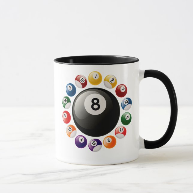 TASSE BOULES DE BILLARDS (Droite)