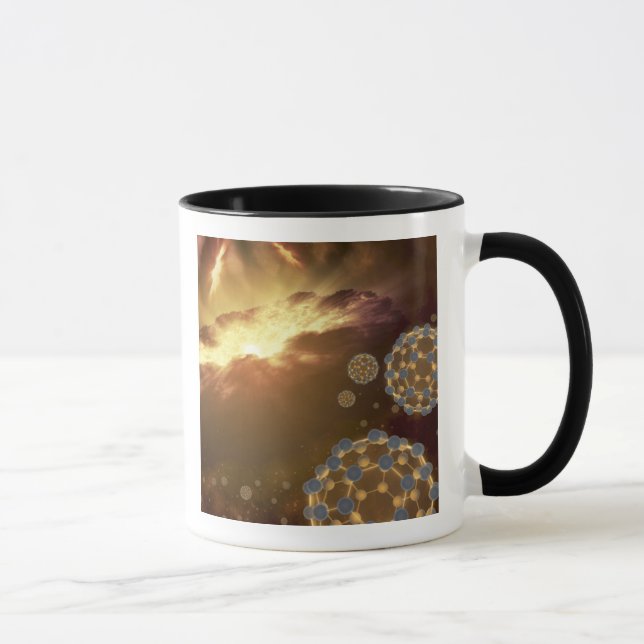 Tasse Boules flottantes dans l'espace interstellaire (Droite)