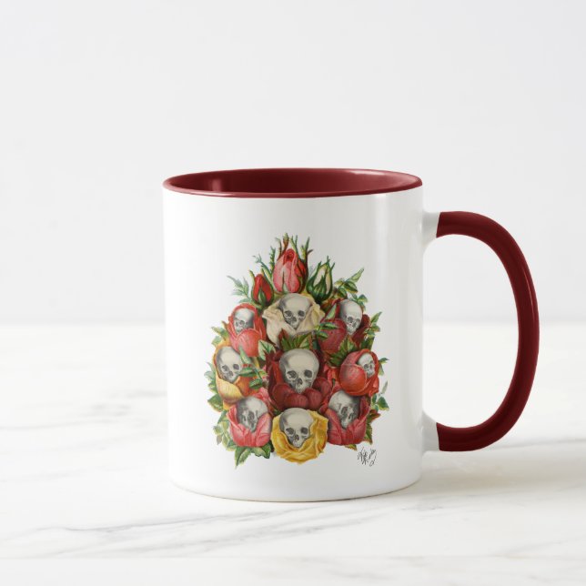 Tasse Bouquet de crânes (Droite)