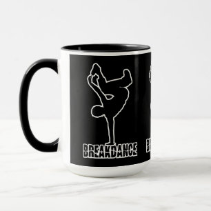 Tasse Bouteille de breakdance - choisir style et couleur