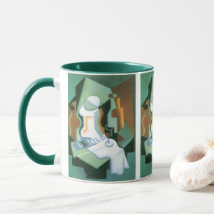 Tasse Bouteille et Compotier par Juan Gris, Cubisme Vint