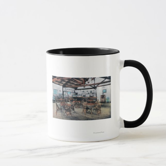 Tasse Boutique de sources thermales Seigler, poste (Droite)
