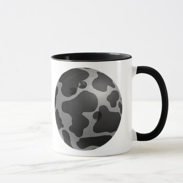 Tasse Bowling Ball Cow Grey (Droite)