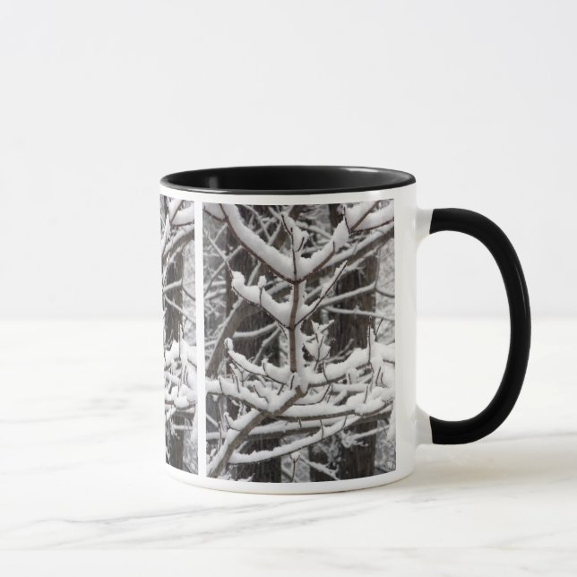 Tasse Branches couvertes de neige (Droite)