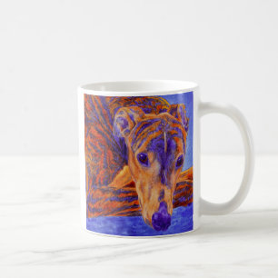 Tasse Brindle de lévrier - "as "