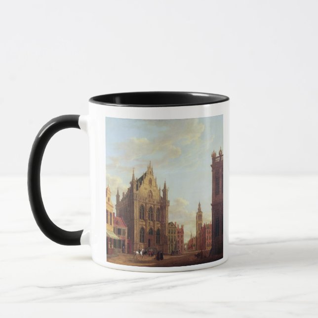 Tasse Bruges, 1824 (huile sur le panneau) (Gauche)