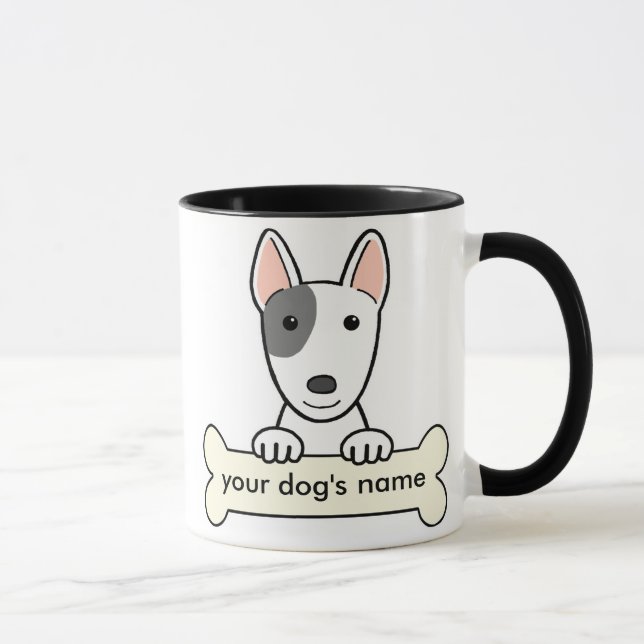 Tasse Bull-terrier personnalisé (Droite)