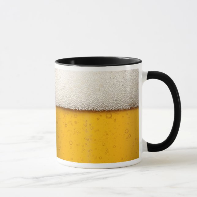 Tasse Bulles de bière - Gros plan (Droite)