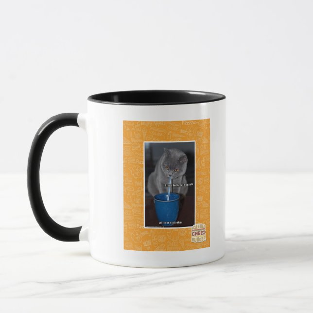 Tasse Bulles de coups en lait d'ur (Gauche)