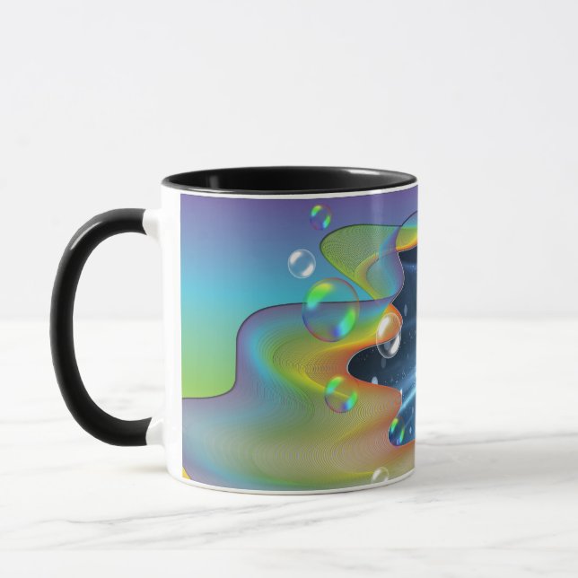 Tasse Bulles spatiales (Gauche)