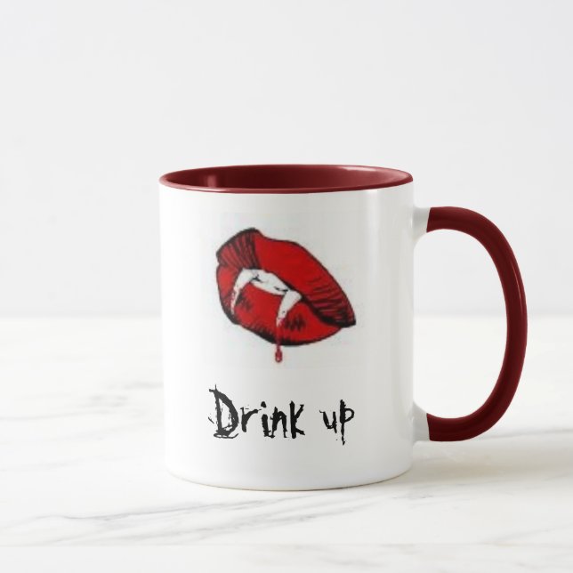 Tasse Buvez jusqu'à la dernière goutte (Droite)