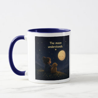 Tasse cadeau céleste amoureux de la lune