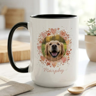 Tasse Cadeau Couronne Aquarelle Amateur de Chiens