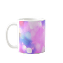 Tasse cadeau inspirante rose vif toujours scintill