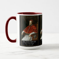 Tasse cadeau "Le pape syrien" Grégoire III