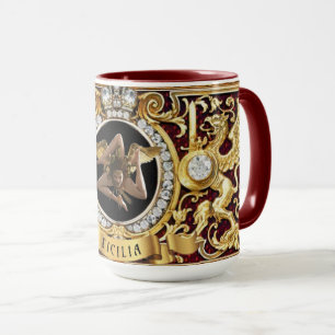 Tasse Cadeau Méduse Sicilienne Trinacrie